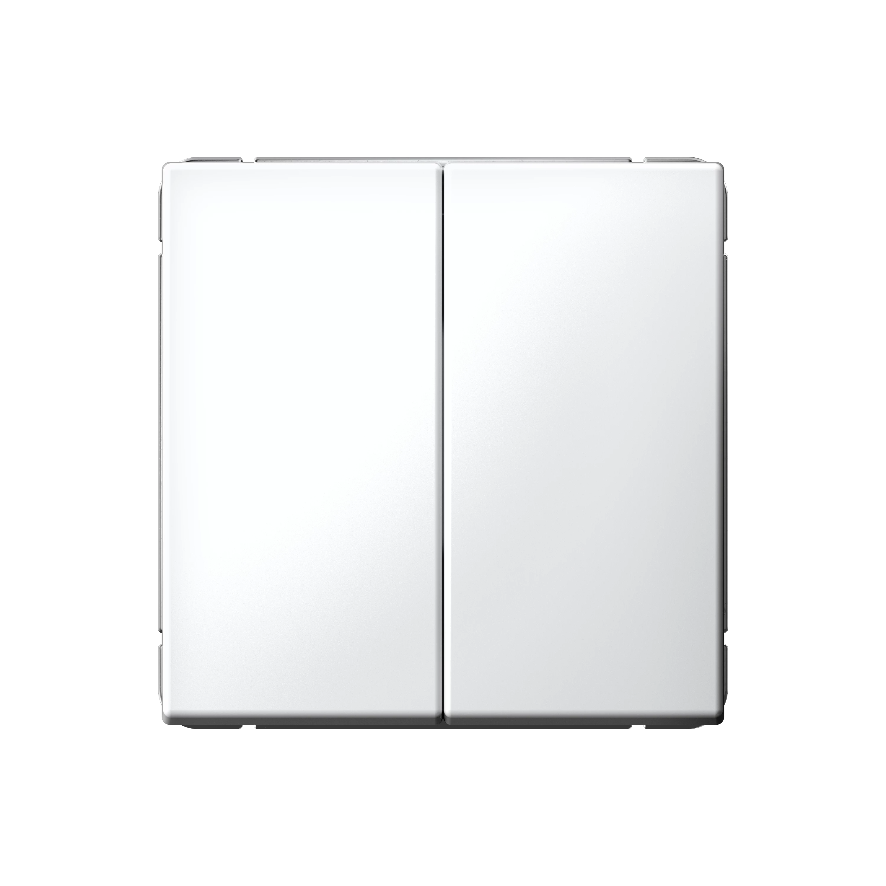  артикул GAL000117 название Выключатель 2-кл кнопочный , Белый, серия Art Gallery, Systeme Electric