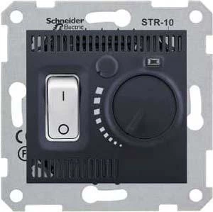  артикул SDN6000170 название Терморегулятор комнатный , Графит, серия Sedna, Schneider Electric