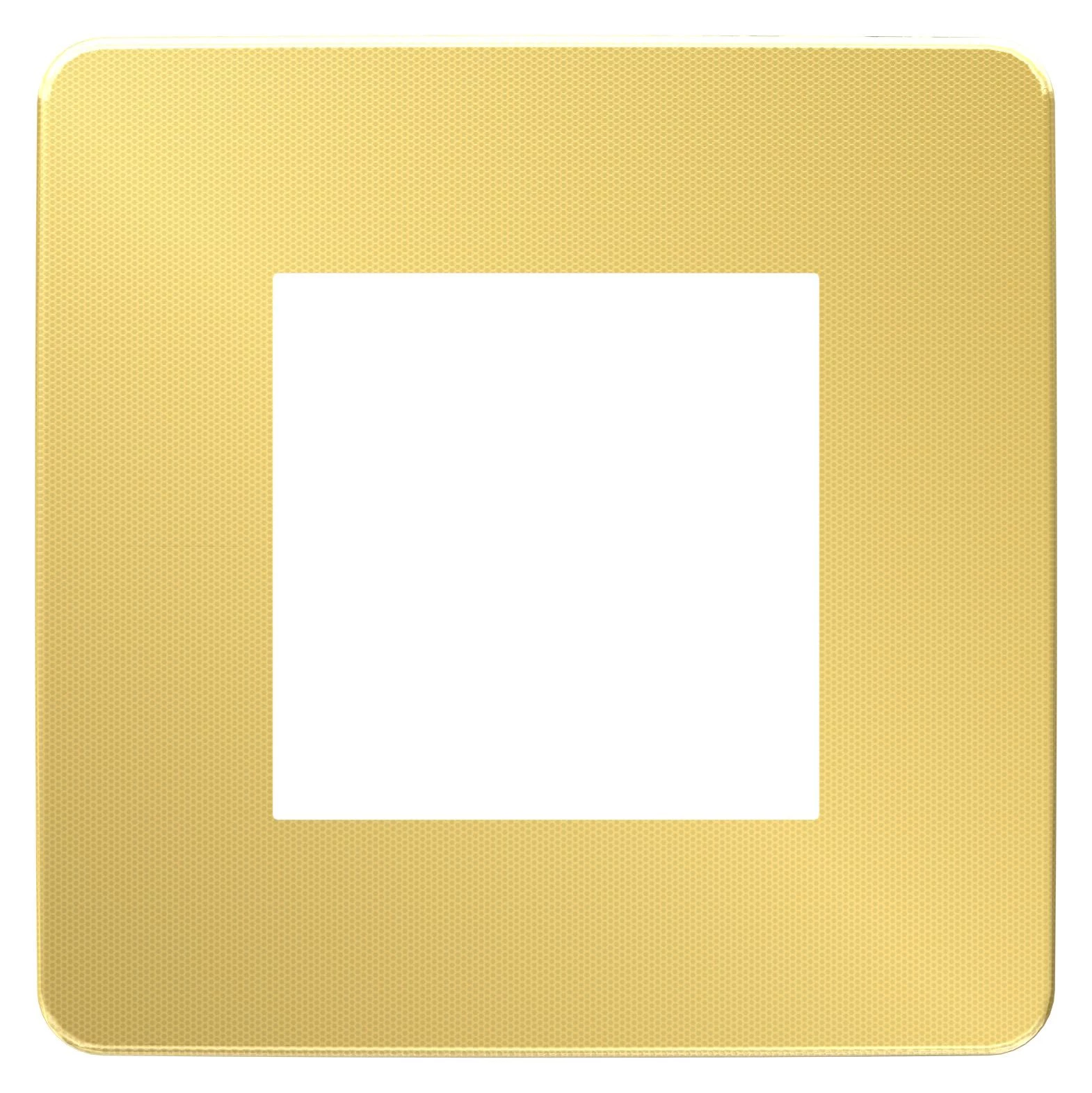  артикул NU280262 название Рамка одинарная, Золото/Антрацит, серия Unica Studio, Schneider Electric