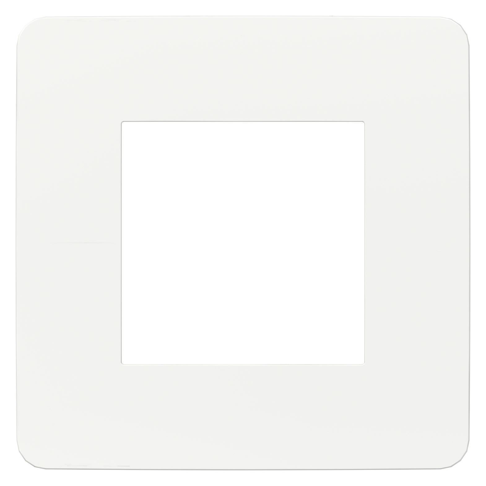 Рамка одинарная, Белый, серия Unica Studio, Schneider Electric артикул NU280218