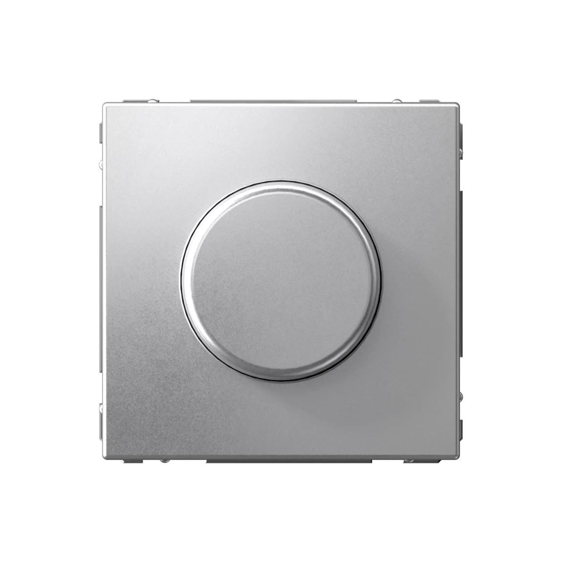  артикул GAL000323 название Светорегулятор кнопочный 400Вт (универсальный) , Алюминий, серия Art Gallery, Systeme Electric